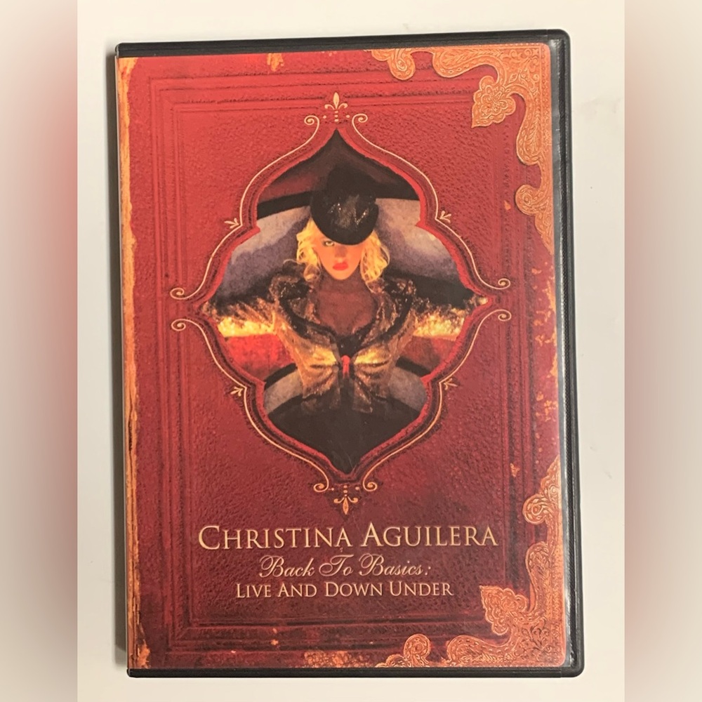 Christina Aguilera back to basics live down under dvd
